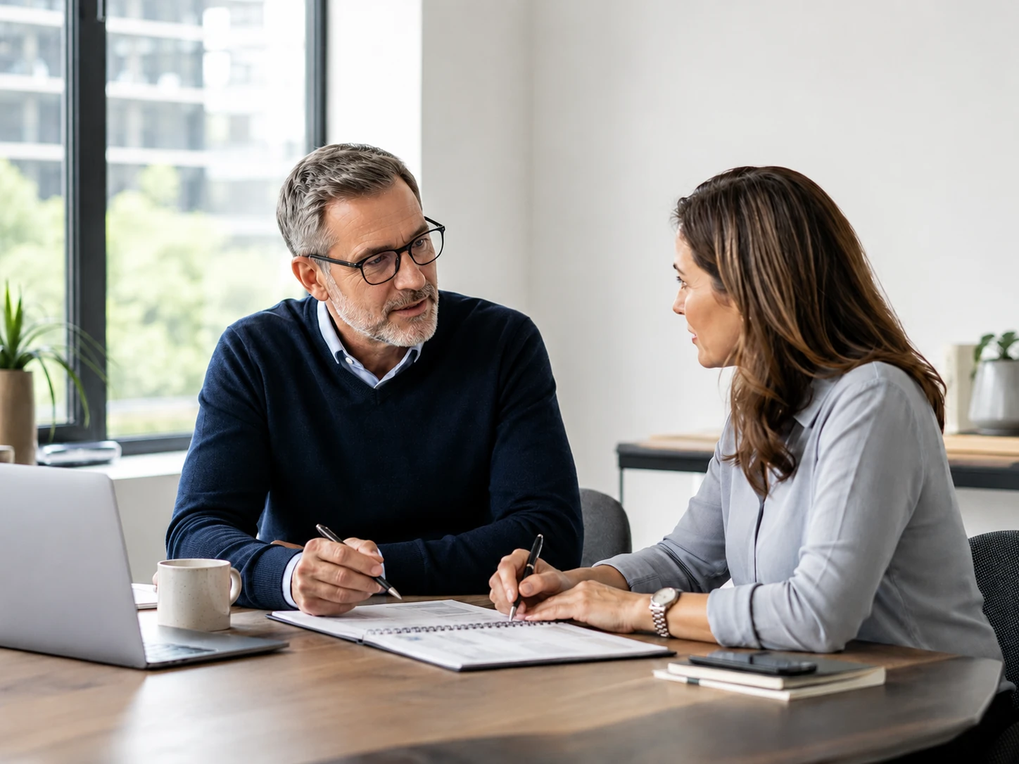 Career transition conversation